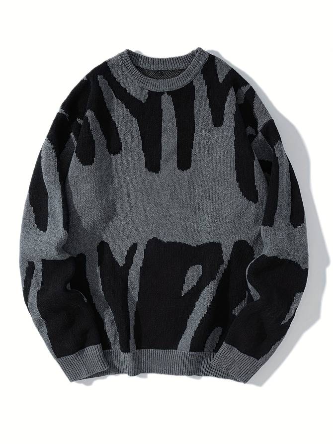 Elarova | Gemusterter Pullover für Damen