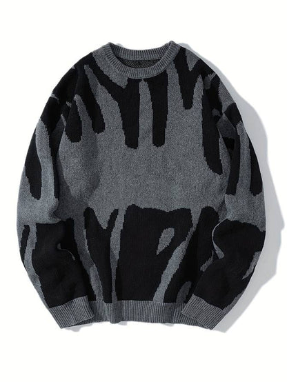 Elarova | Gemusterter Pullover für Damen