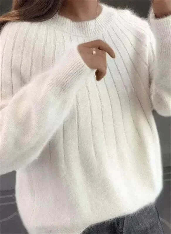 Elarova | Gemütlicher Rippstrickpullover
