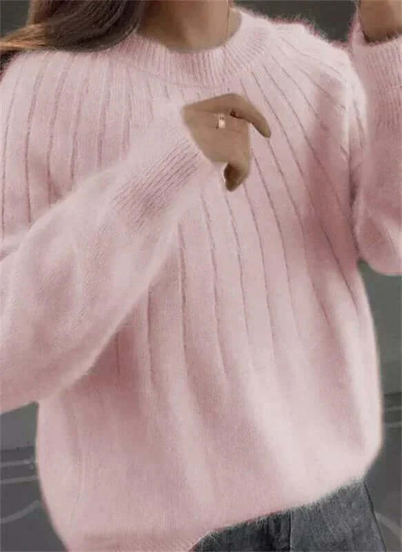 Elarova | Gemütlicher Rippstrickpullover