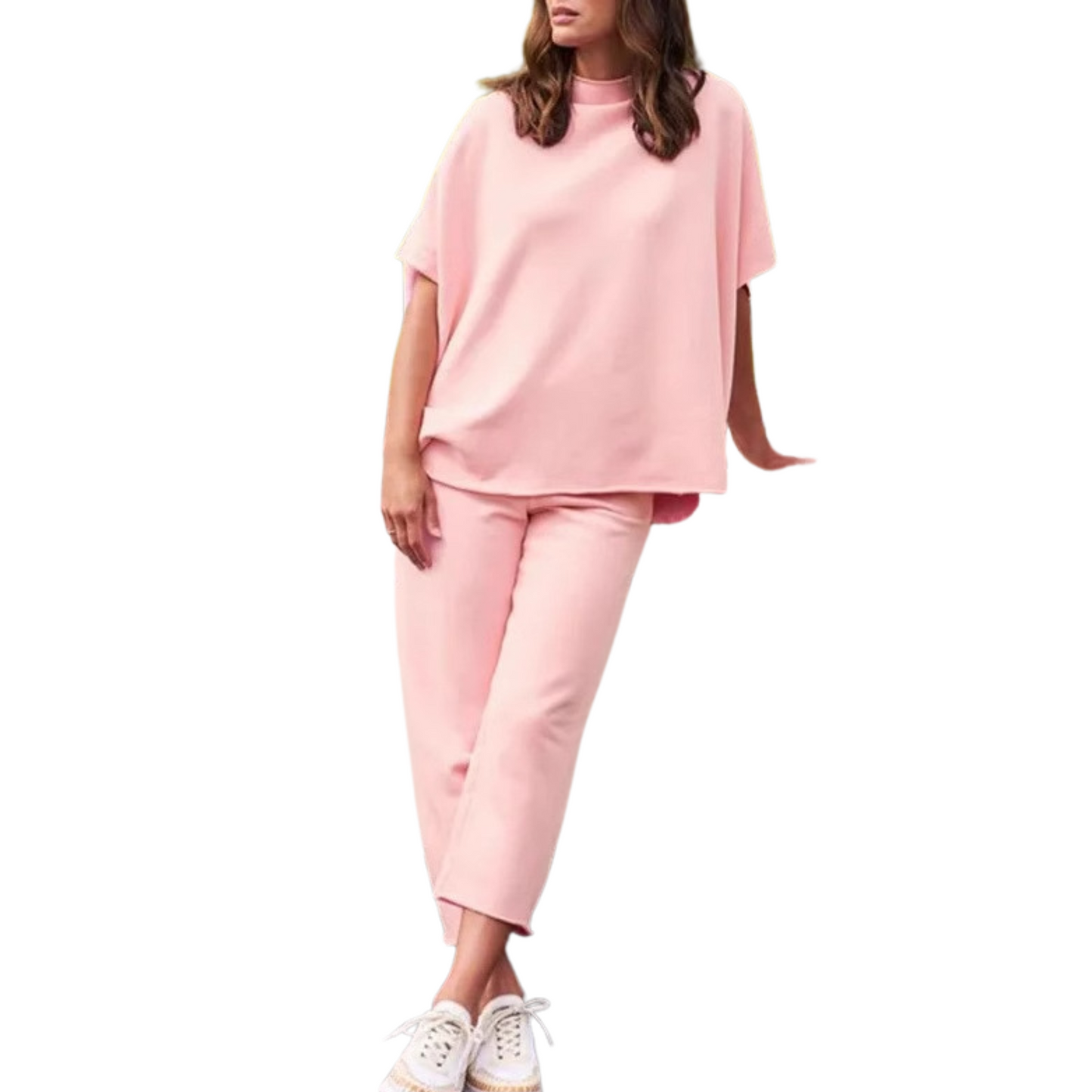 Elarova | Gemütliches Damen Loungewear Set mit Fledermausärmeln