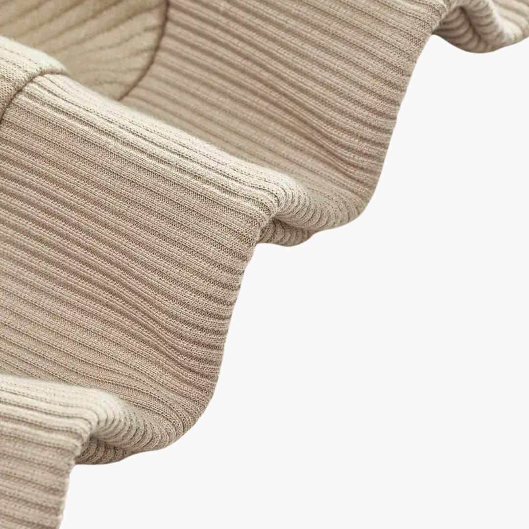 Elarova | Geometrisch Gemusterter Strickpullover für Herren