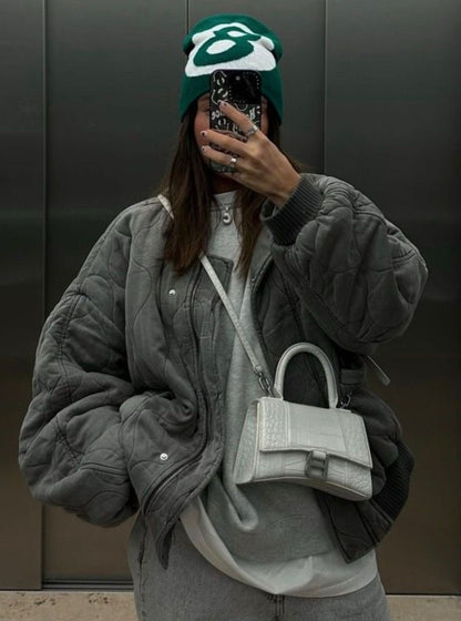 Elarova | Gepolsterte Bomberjacke