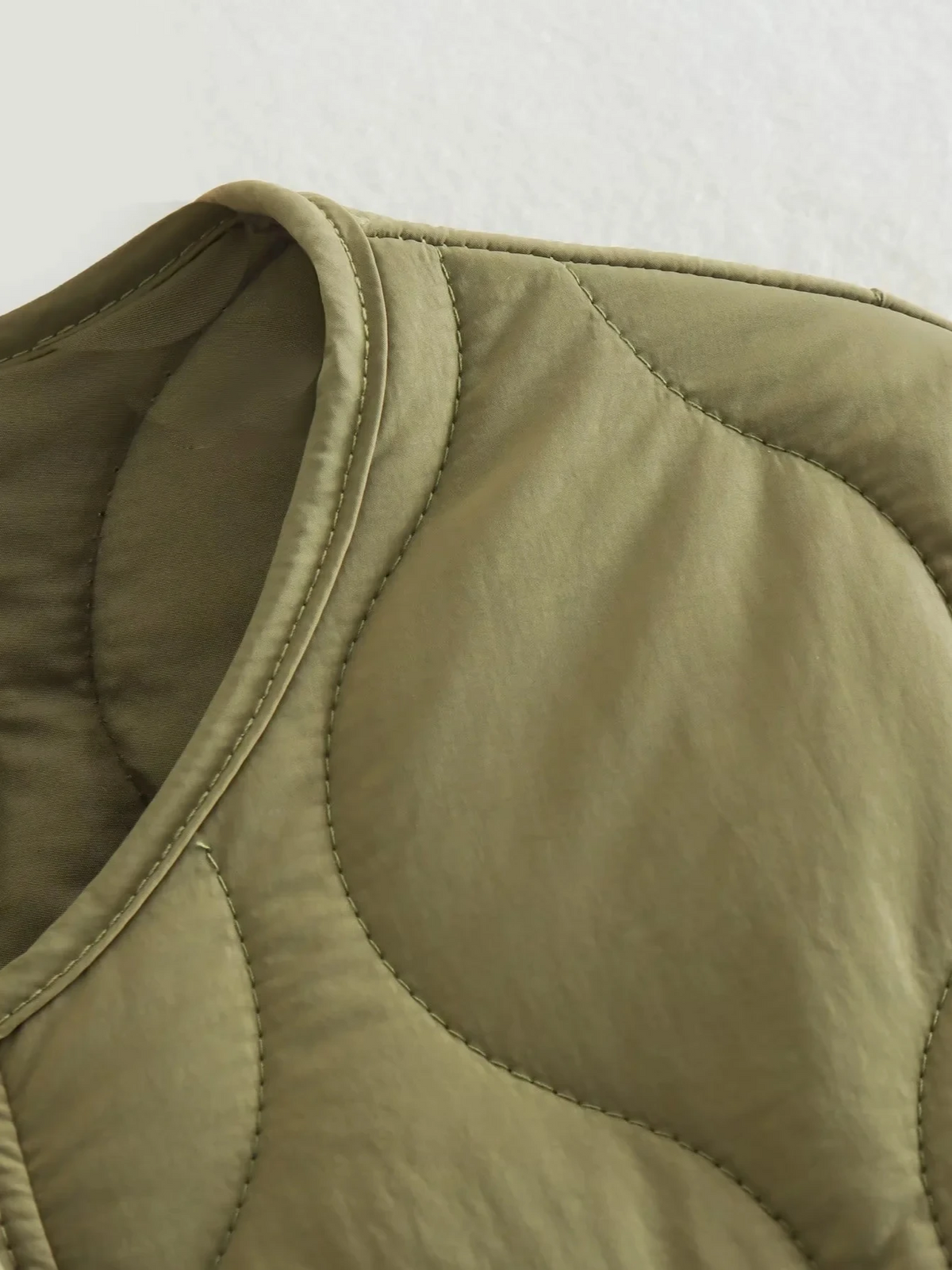 Elarova | Gepolsterte Jacke Damen, Leichtes Übergröße Modell Mit Taschen, Knopfverschluss