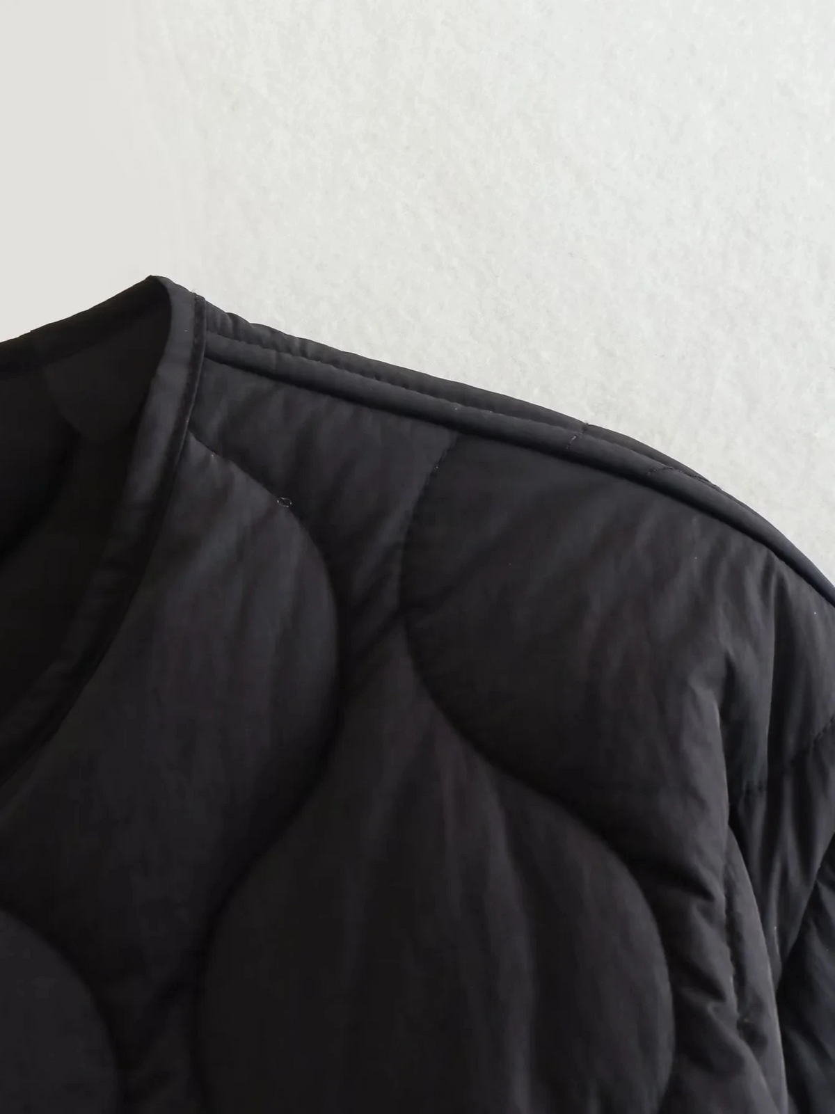 Elarova | Gepolsterte Jacke Damen, Leichtes Übergröße Modell Mit Taschen, Knopfverschluss