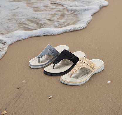 Elarova | Gepolsterte orthopädische Flip Flops
