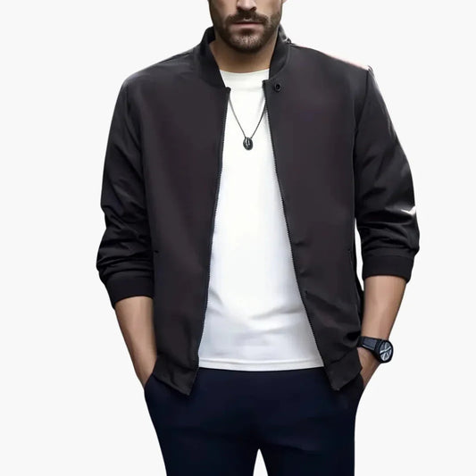 Elarova | Gerippte Bomberjacke für Herren