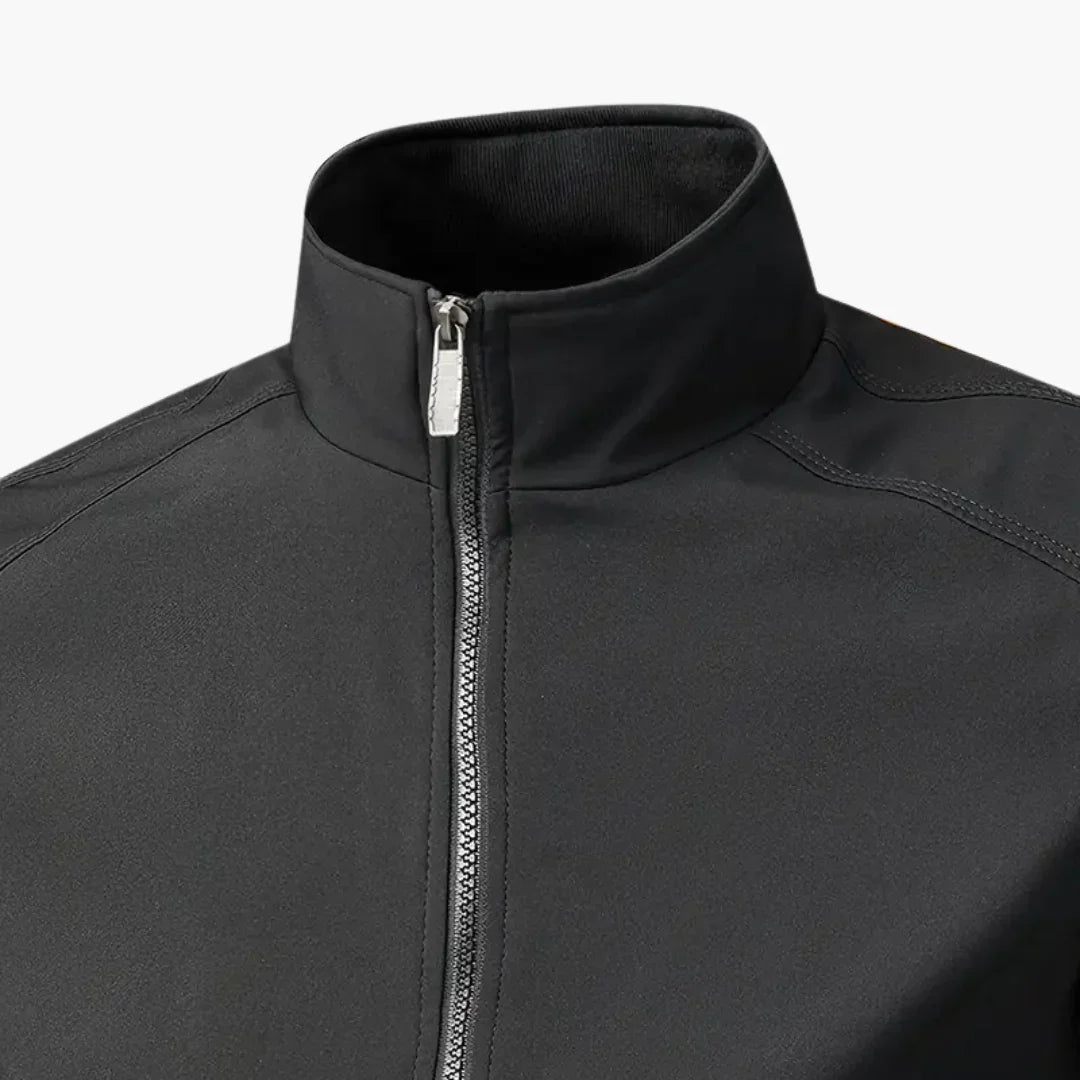 Elarova | Gerippte Bomberjacke mit Reißverschluss für Herren