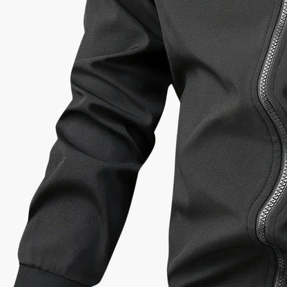 Elarova | Gerippte Bomberjacke mit Reißverschluss für Herren