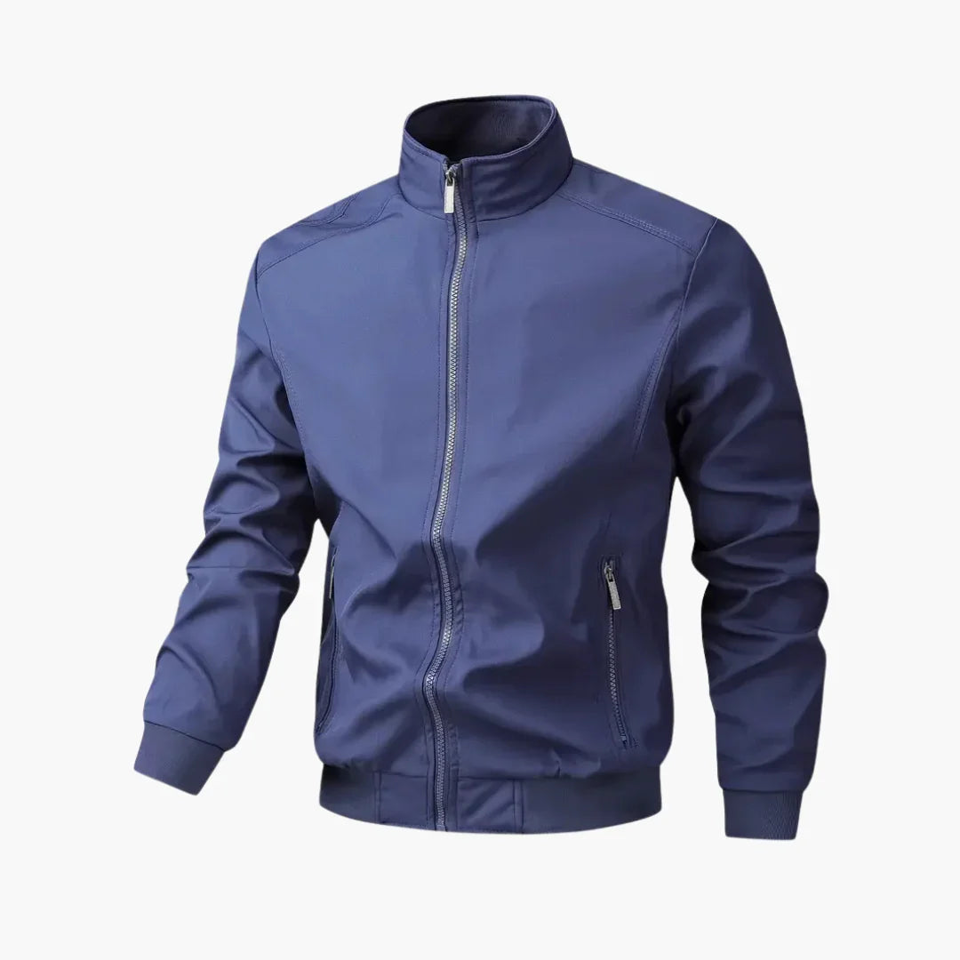 Elarova | Gerippte Bomberjacke mit Reißverschluss für Herren