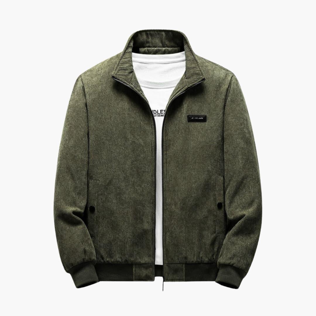 Elarova | Gerippte Retrojacke für Herren