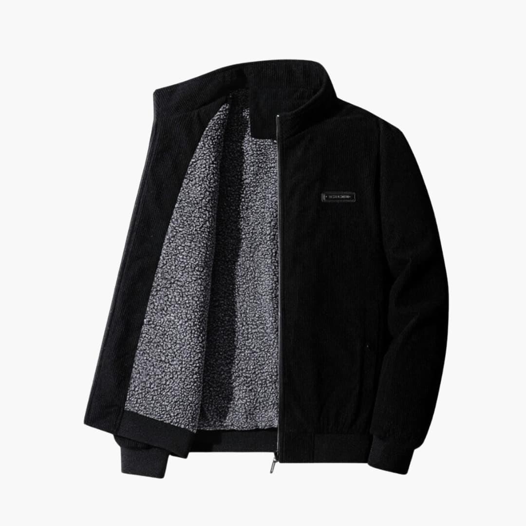 Elarova | Gerippte Retrojacke für Herren