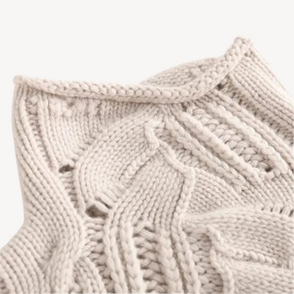 Elarova | Gerippter Rollkragenpullover für Damen