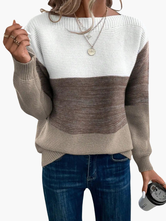 Elarova | Gerippter Winterpullover für Damen