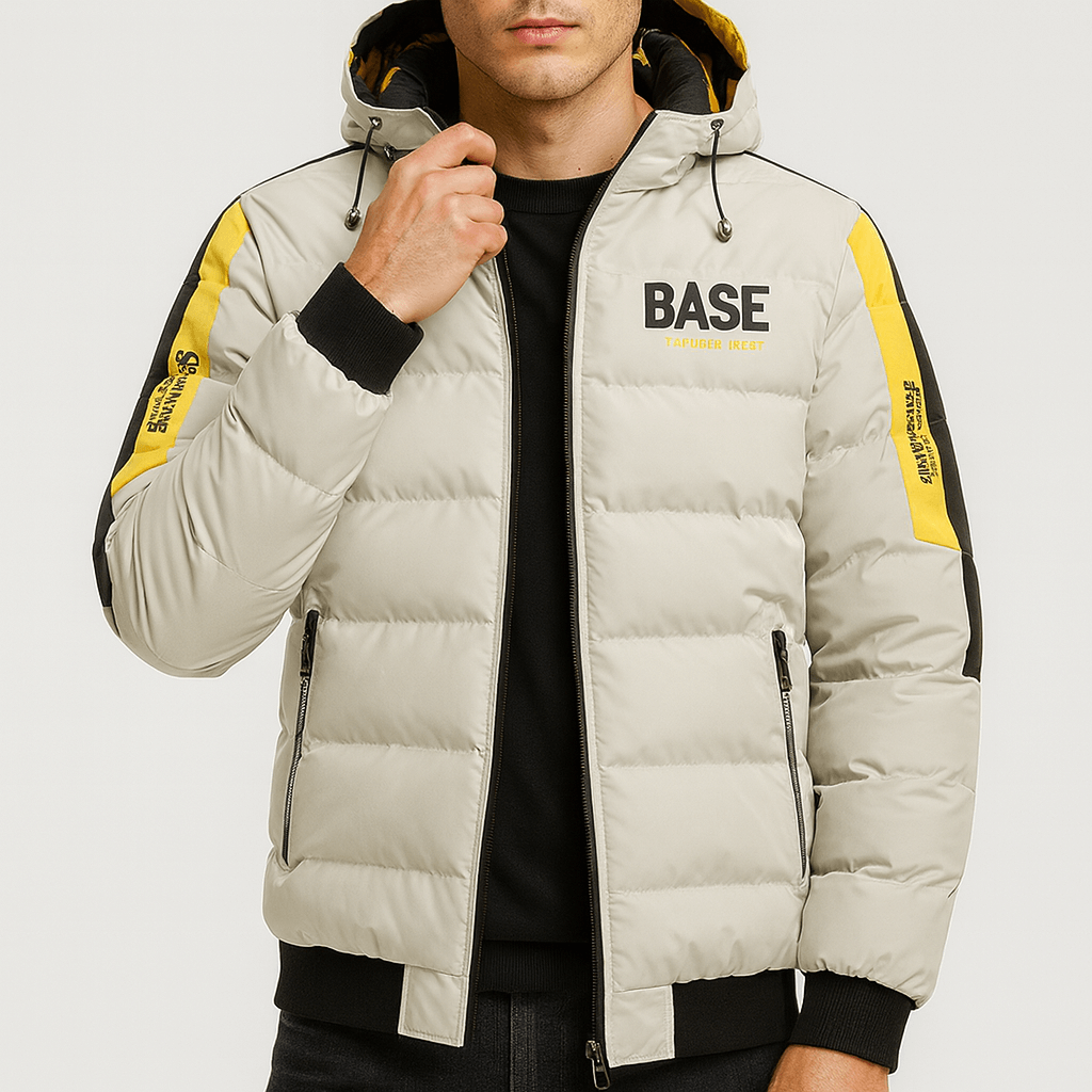 Elarova | Gesteppte Pufferjacke mit Kapuze