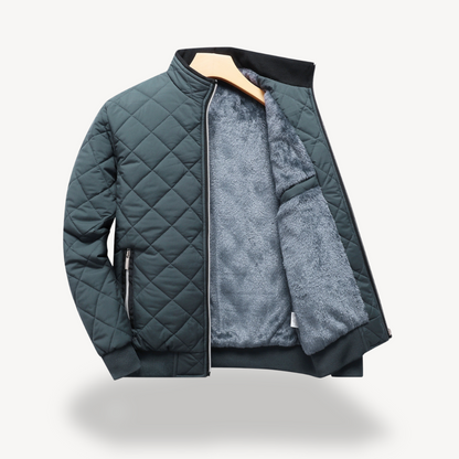 Elarova | Gesteppte Sherpa-gefütterte Herrenjacke