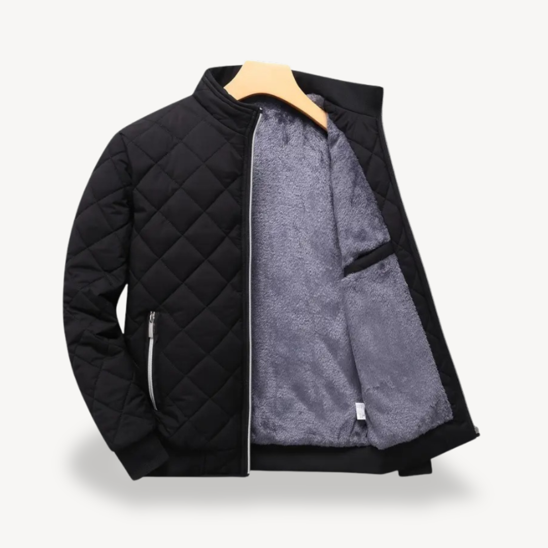 Elarova | Gesteppte Sherpa-gefütterte Herrenjacke