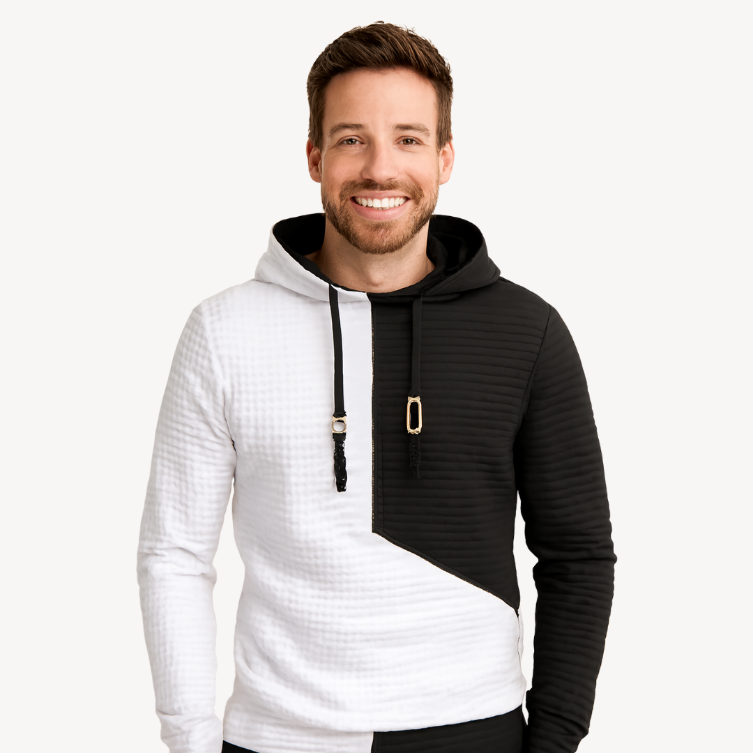 Elarova | Gesteppter Hoodie für Herren