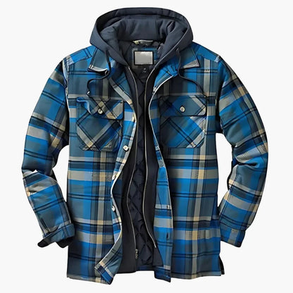 Elarova | Gestepptes Hemdjacke für Herren