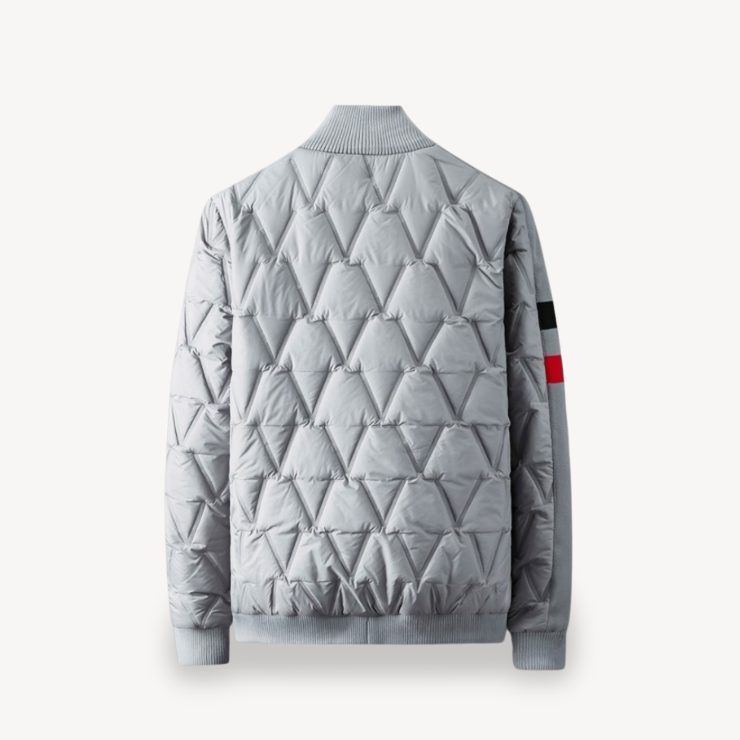 Elarova | Gestepptes Herren-Set aus Jacke und Hose