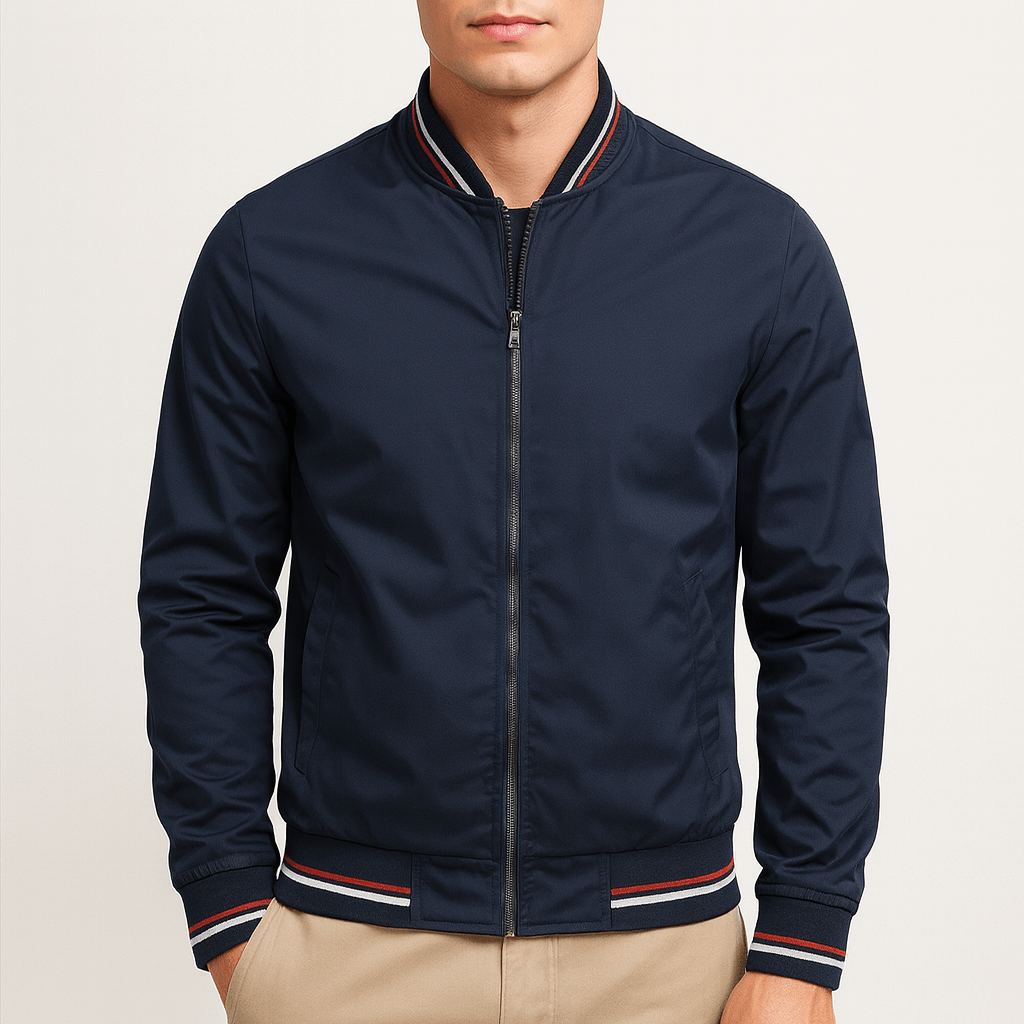 Elarova | Gestreifte Bomberjacke