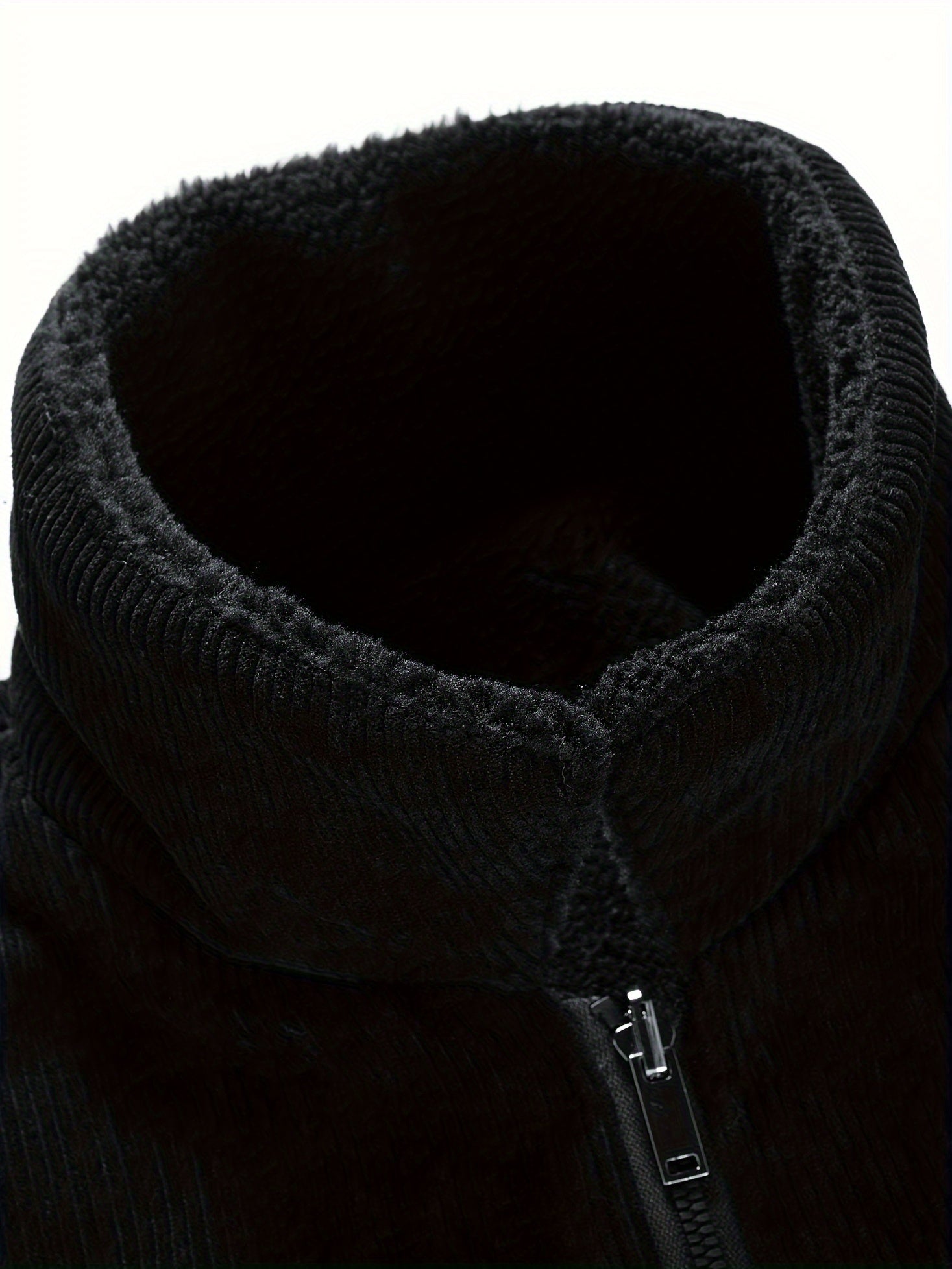 Elarova | Gestreifte Cord-Fleecejacke für Herren