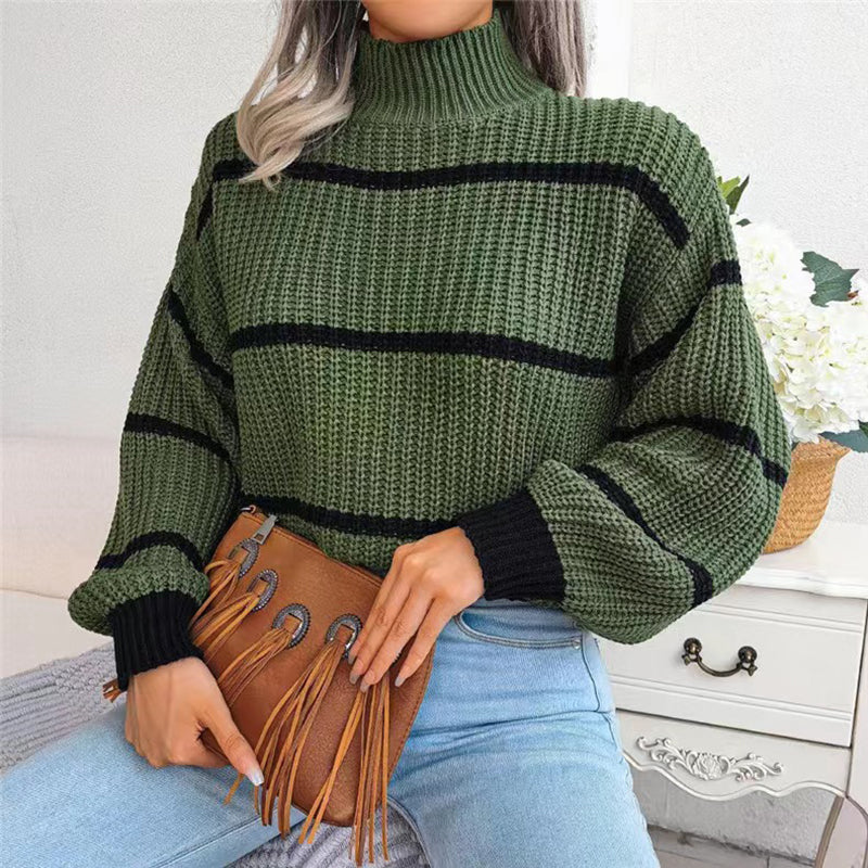 Elarova | Gestreifte Strickpullover Für Frauen