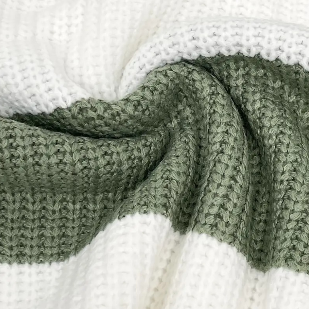 Elarova | Gestreifter Oversize-Pullover für Damen