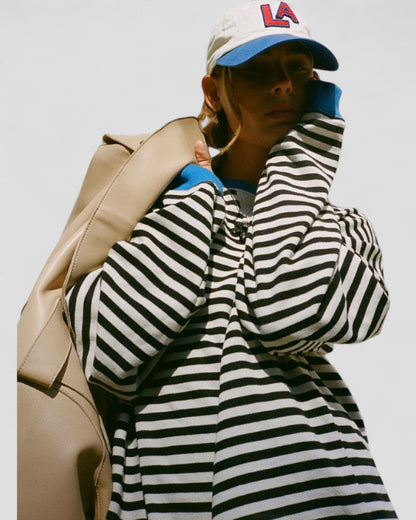 Elarova | Gestreiftes Oversize-Sweatshirt für Damen