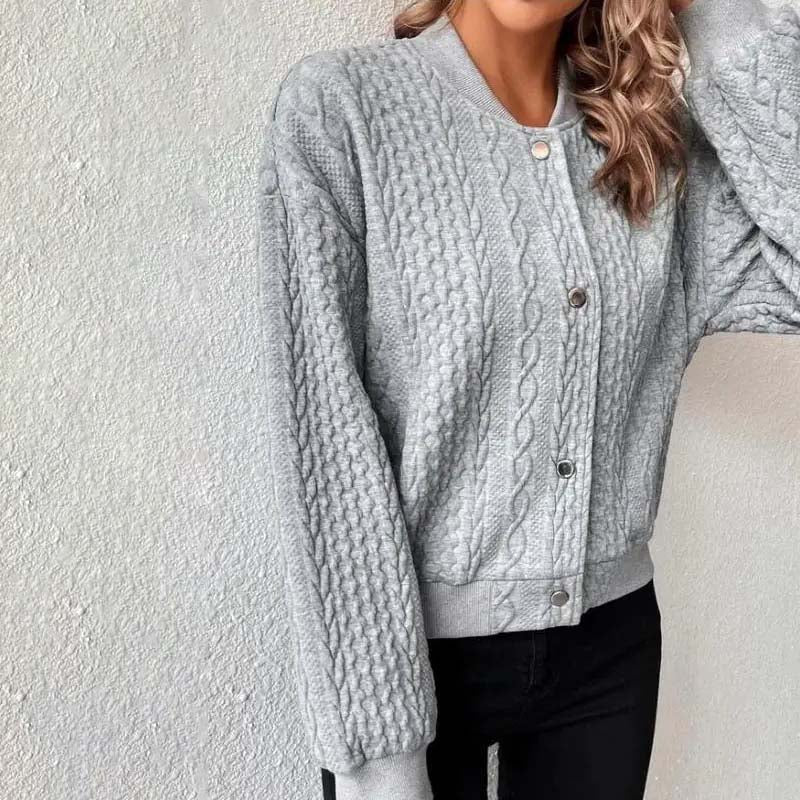 Elarova | Gestrickte Strickjacke