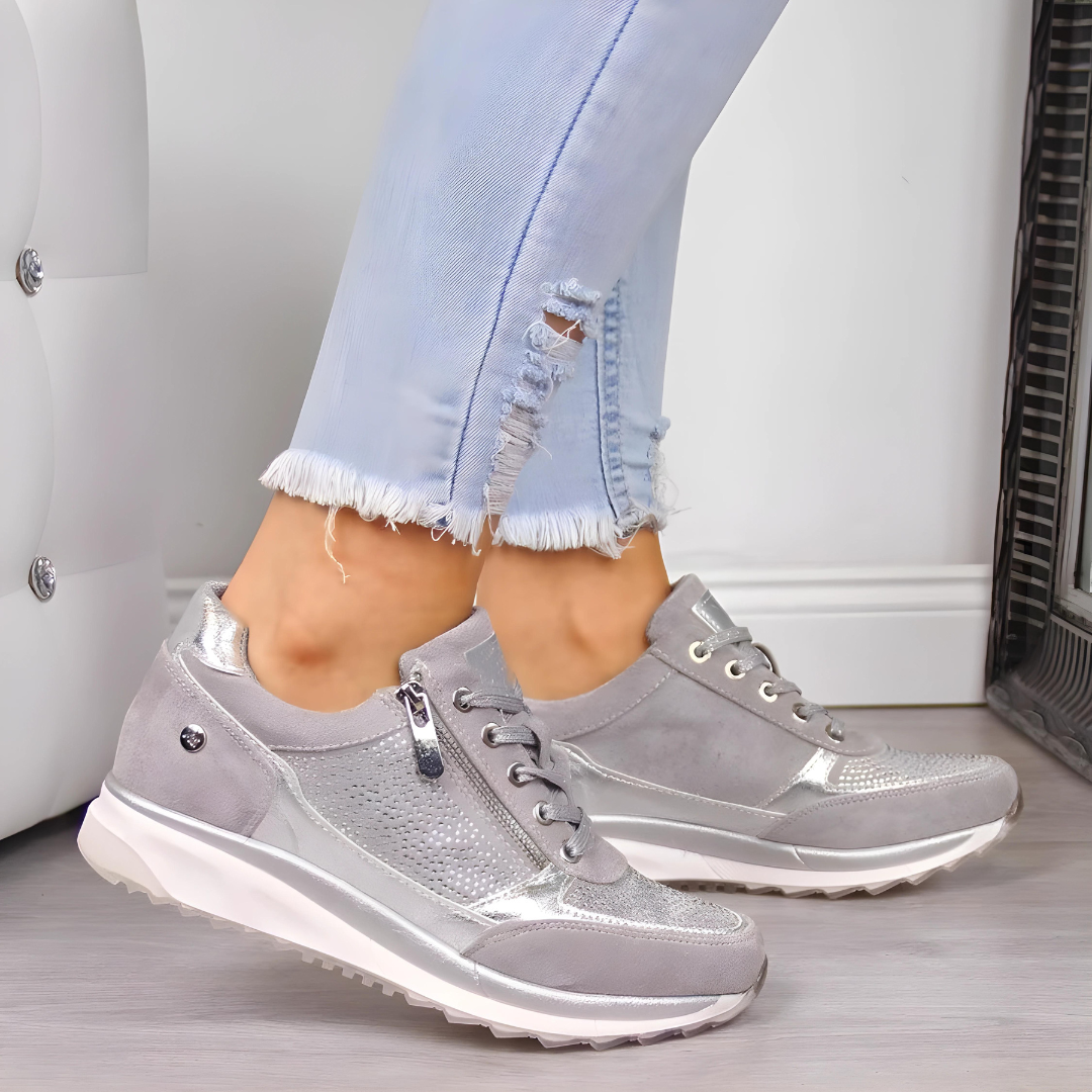 Elarova | Glamouröse bequeme Casual Sneakers | Sportlichschicke Sneaker
