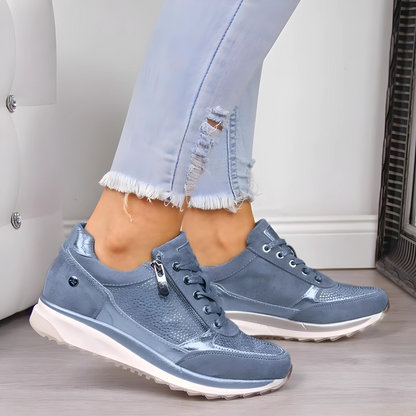 Elarova | Glamouröse bequeme Casual Sneakers | Sportlichschicke Sneaker