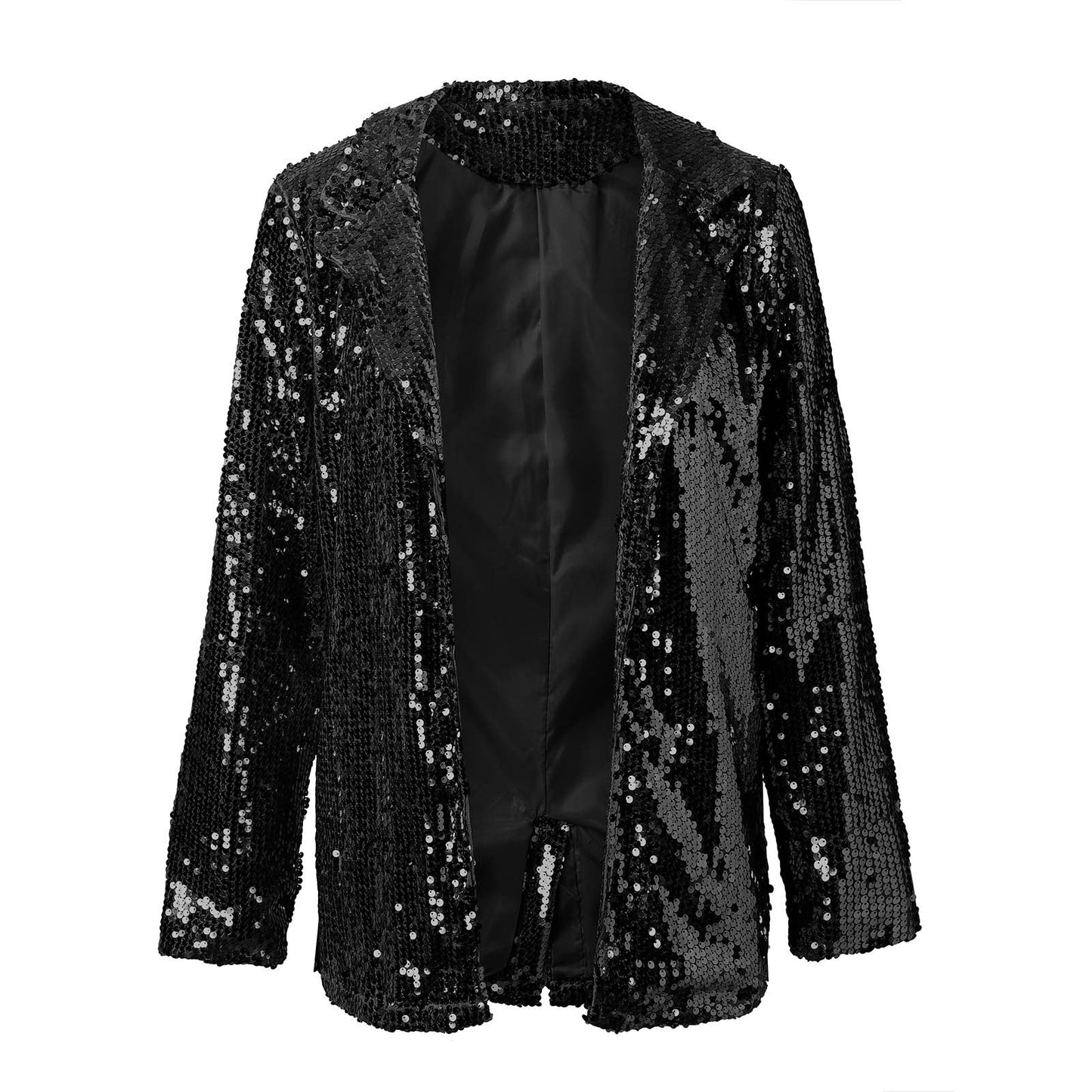 Elarova | Glamouröser Pailletten-Blazer