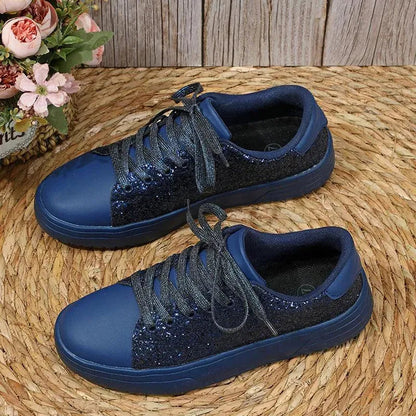 Elarova | Glittering sneakers with sequins
