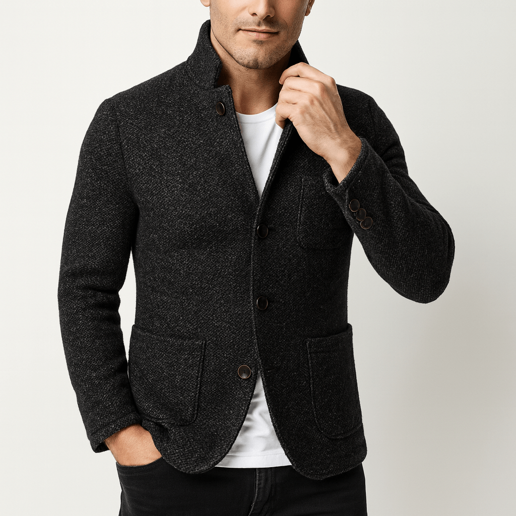 Elarova | Grobstrick-Cardigan mit Knöpfen