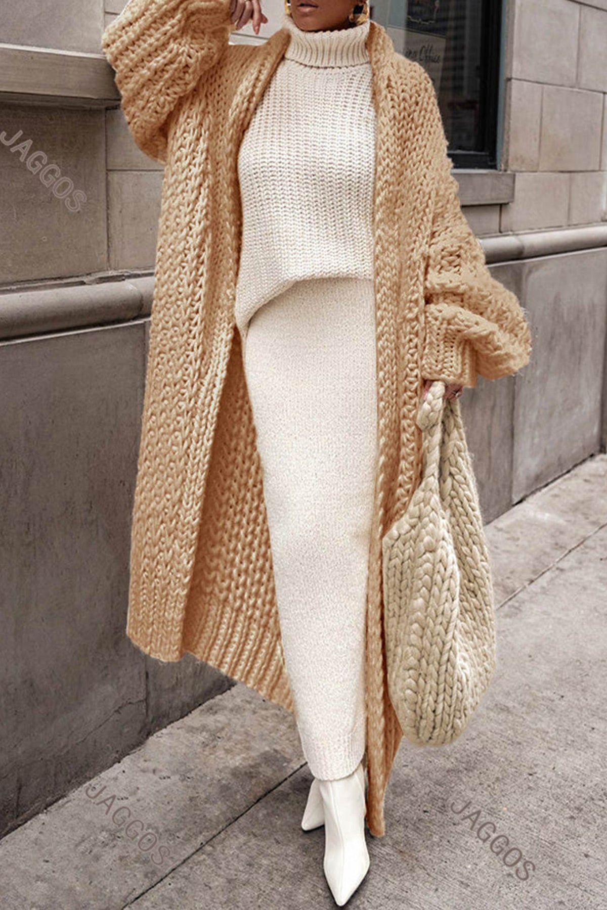 Elarova | Grof gebreid vest