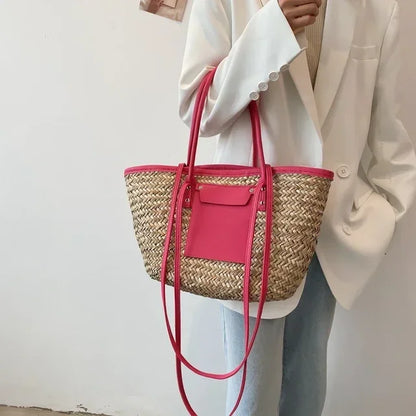 Elarova | Große Handgefertigte Strandtasche