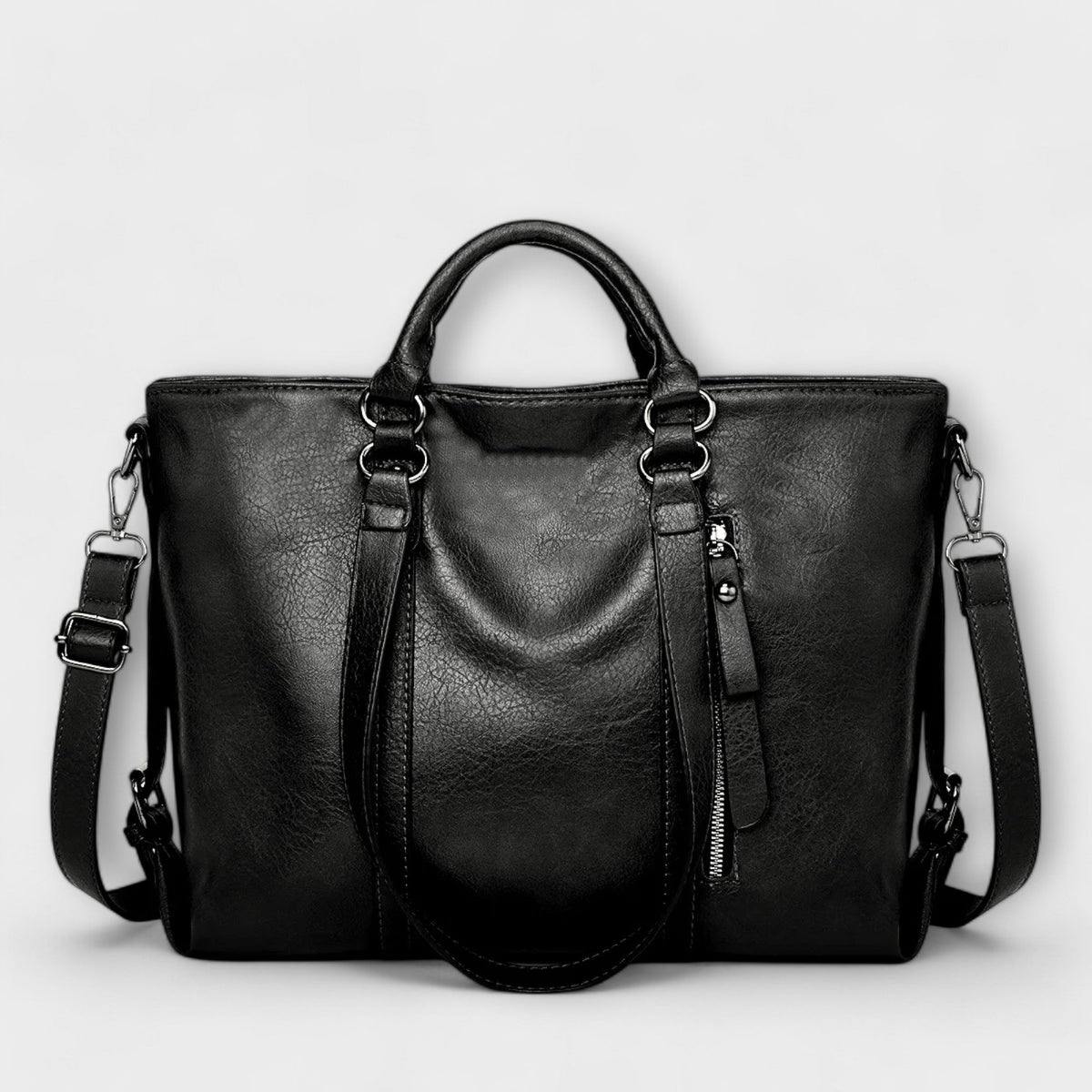 Elarova | Große Lederhandtasche