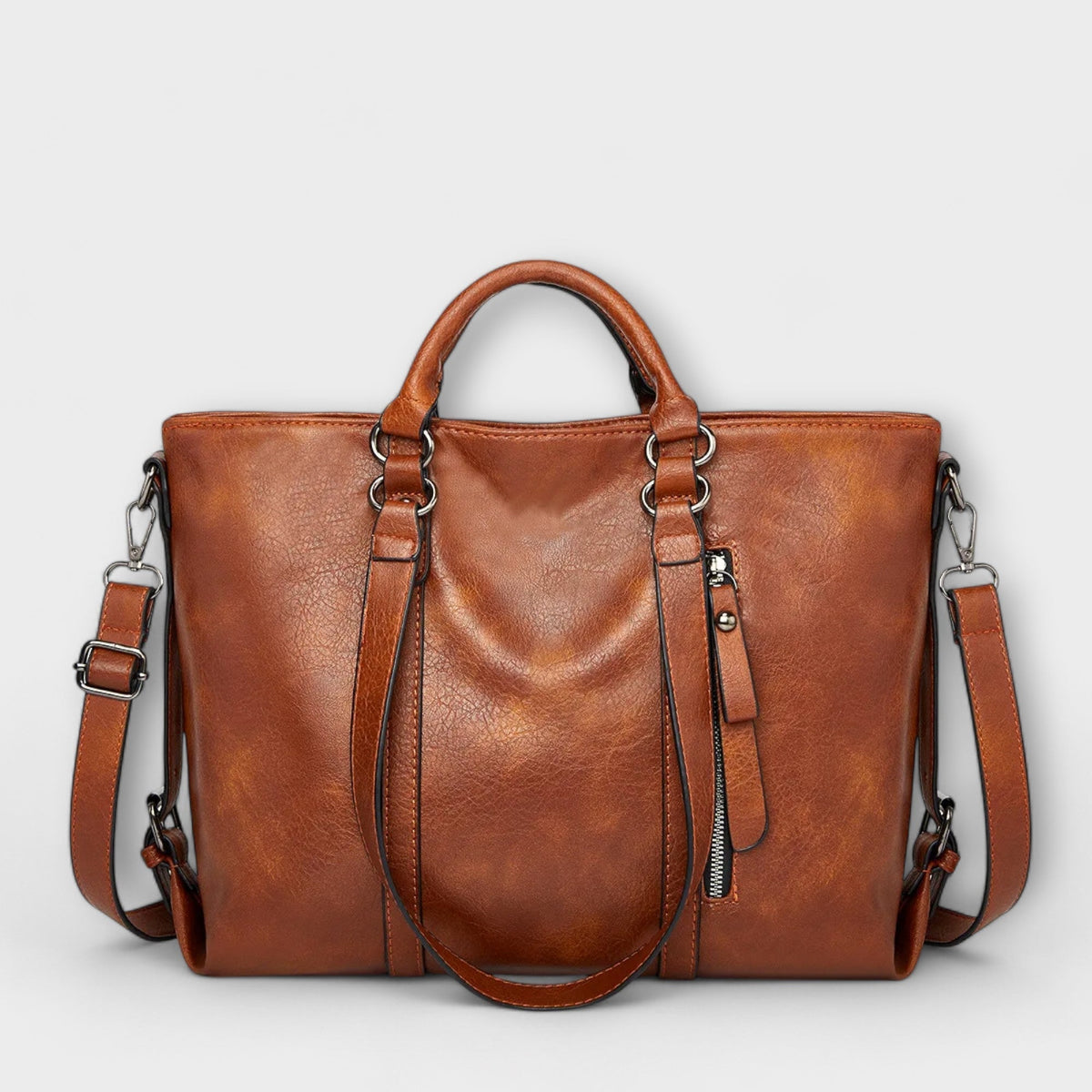 Elarova | Große Lederhandtasche