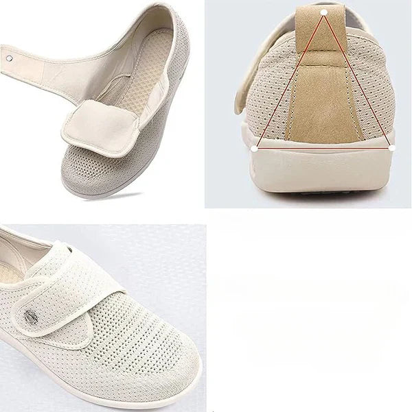 Elarova | Größe Plus Diabetes-Schuhe - Hergestellt für empfindliche Füße - Leicht und atmungsaktives Material