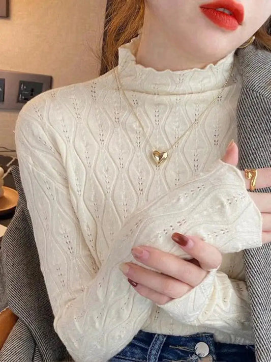 Elarova | Halb-Rollkragenpullover für Damen
