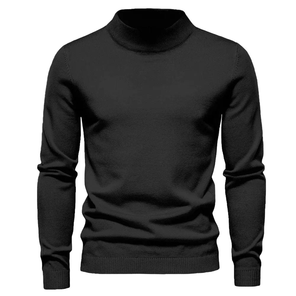 Elarova | Halbhoher Rollkragenpullover für Herren