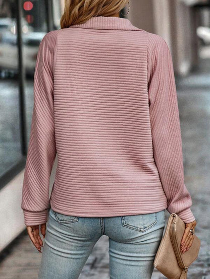 Elarova | Halbzip Damen Pullover