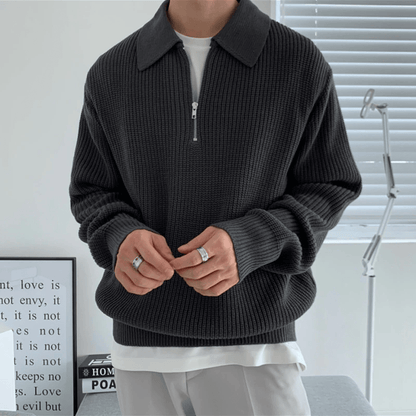 Elarova | Half Zip Pullover für Herren