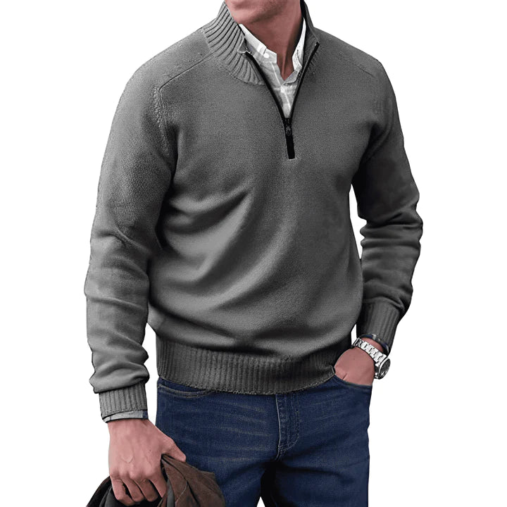 Elarova | Half-Zip Pullover für Herren