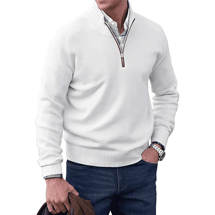 Elarova | Half-Zip Pullover für Herren