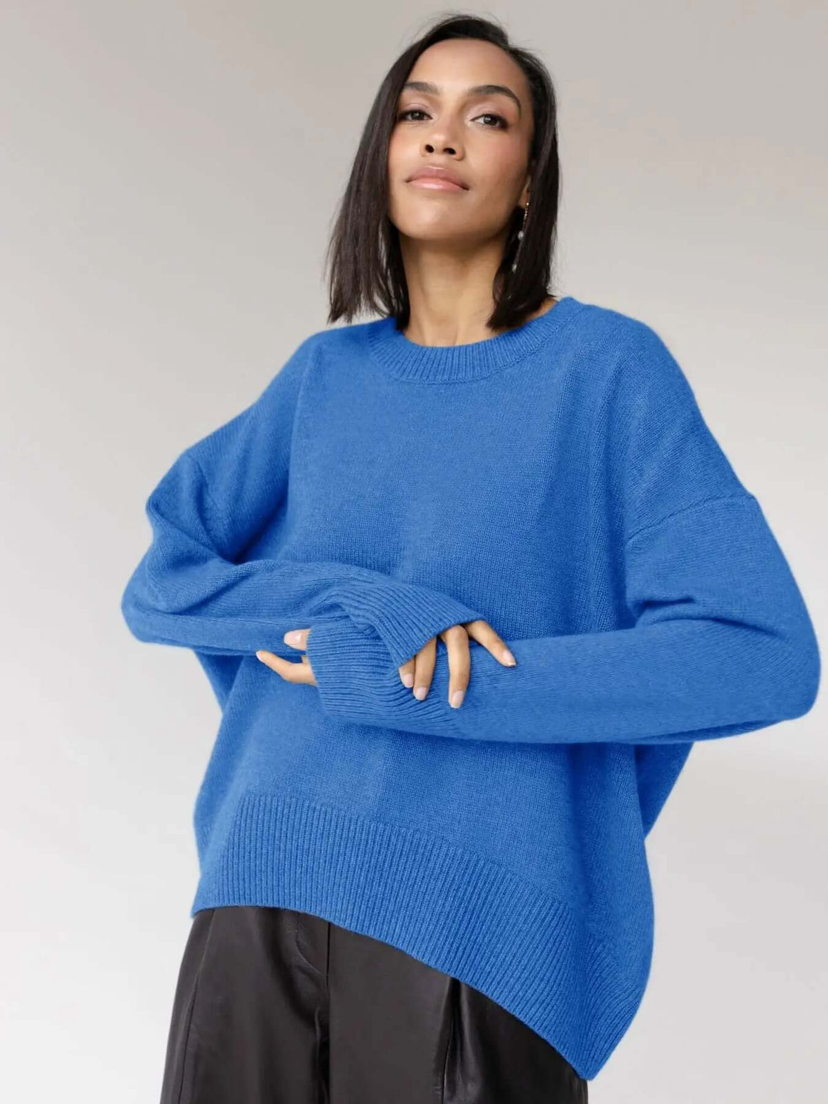 Elarova | Hals Pullover für Frauen