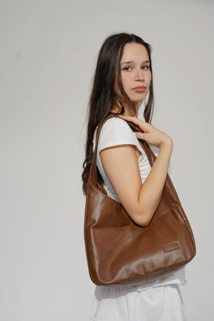 Elarova | Handtasche Damen Minimalistisches Design mit Reißverschluss