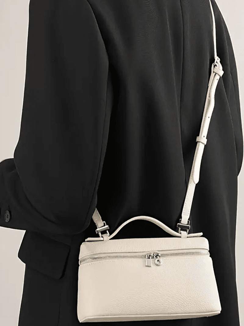 Elarova | Handtasche Damen elegante Leder Tasche