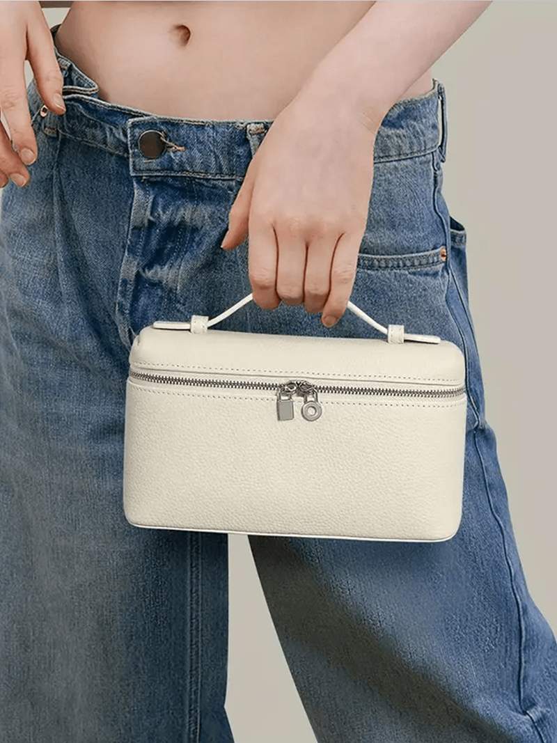 Elarova | Handtasche Damen elegante Leder Tasche